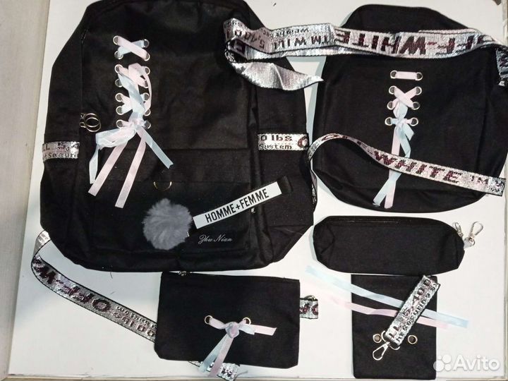 Рюкзак + школьный набор