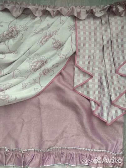 Комплект шторы и тюль