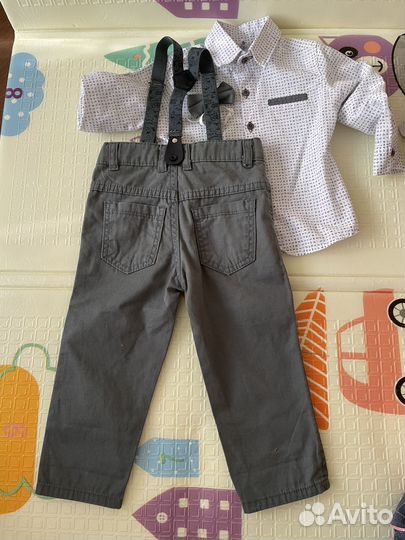 Комплект рубашка и брюки для мальчика на 1 год 80