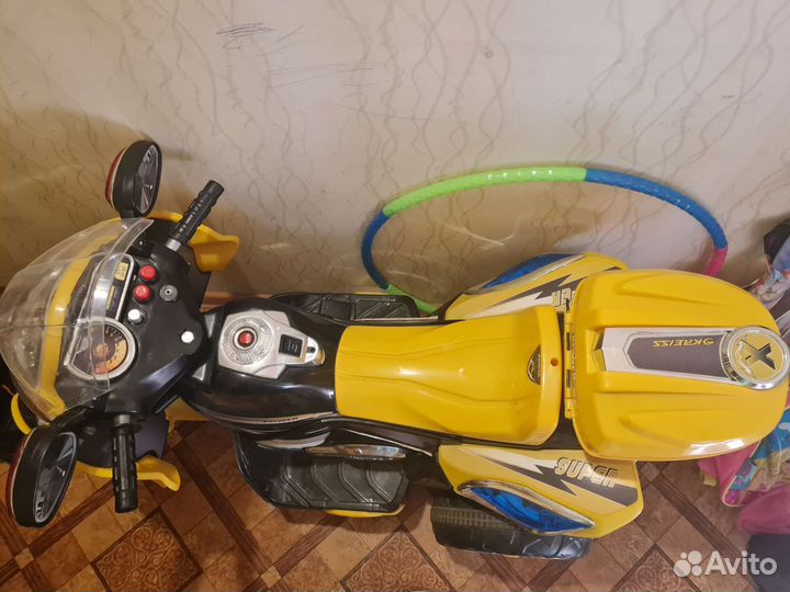 Детский электромотоцикл от 3 лет