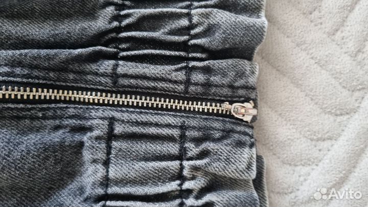 Джинсовая юбка для девочки 122-128