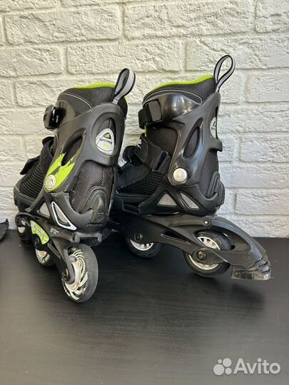 Роликовые коньки детские раздвижные