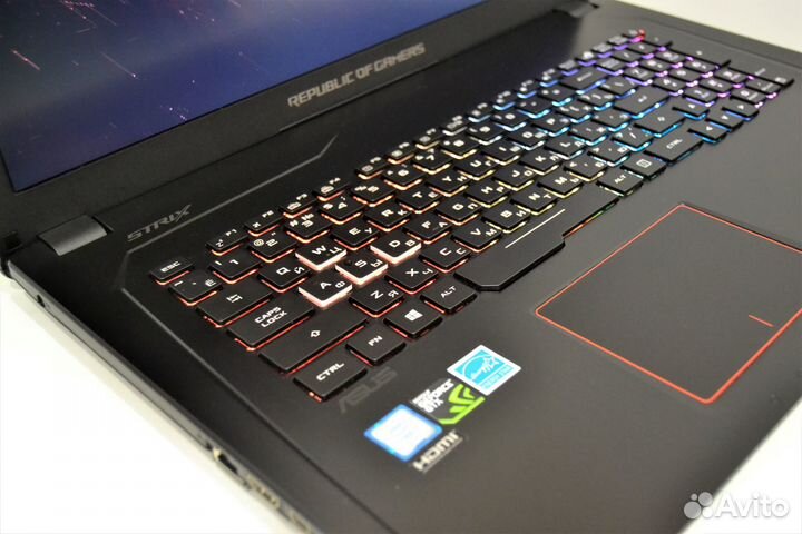 Игровой ноутбук Asus ROG Strix GL753V