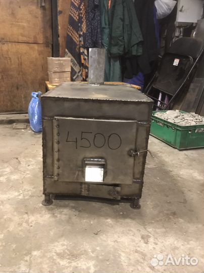 Печи для гаража. Буржуйки. 15-75 кв.м