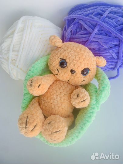 Вязаные игрушки ручной работы котики