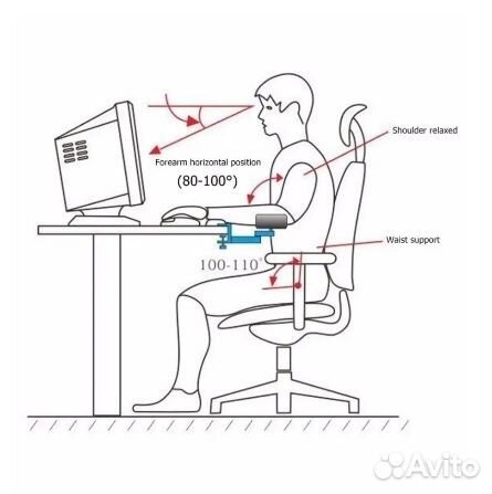 Подлокотник для стола