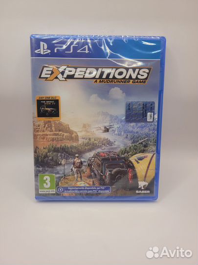 PS4 Expeditions a mudrunner game диск