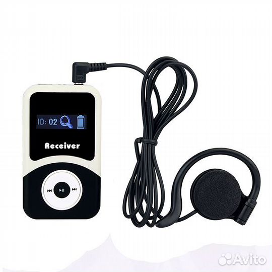 Радиогид комплект 1 передатчик и 10 приемников