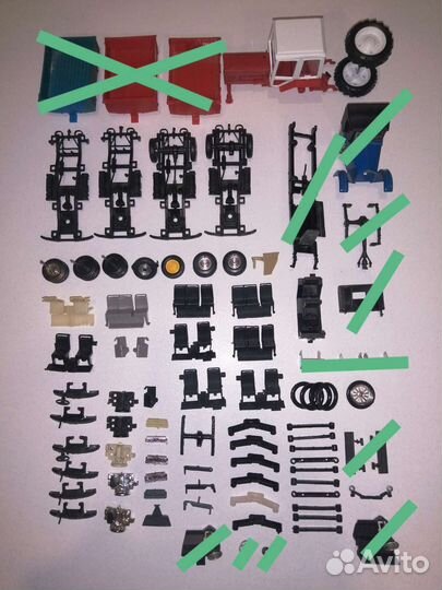 Запчасти для моделей СССР