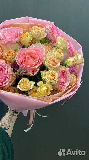 Доставка Цветы Розы 21 31 51 101 по Ставрополю