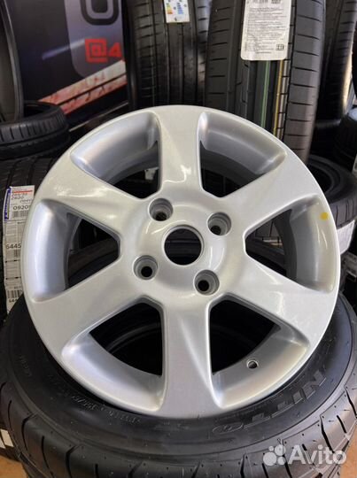 Диски литые r15 4*114.3 Chevrolet Nissan