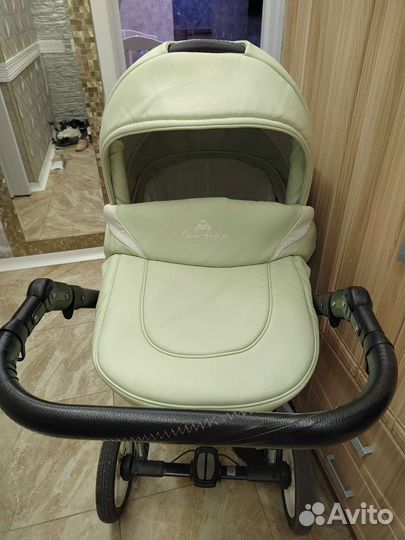 Коляска 2 в 1 эко кожа