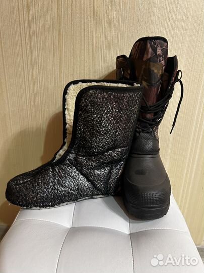 Сапоги для зимней рыбалки