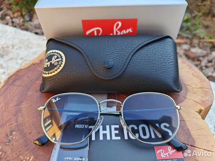 Очки Ray-Ban Hexagonal RB3548, рей Бен рб3548