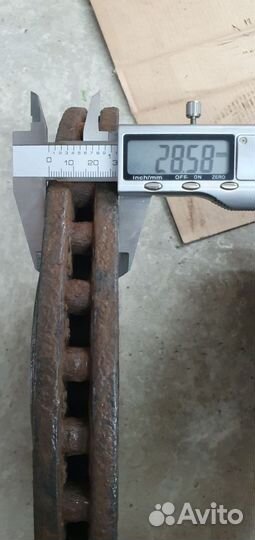 Передние тормозные диски Vw Tiguan 2 16-20 г.в