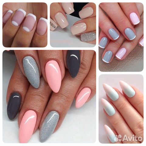 Гель лак, наращивание, моделирование