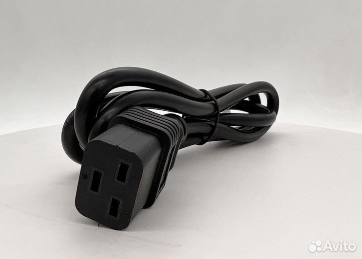 Кабель для асика С19 3х2,5 1,5метра без вилки