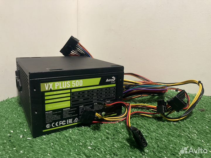 Блок питания AeroCool vx plus 500w