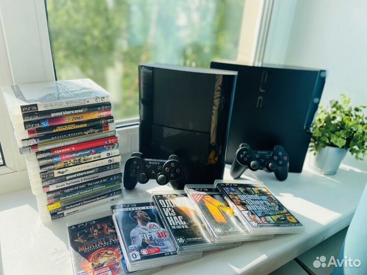 Sony Playstation 3 Superslim I Slim I +61 игра