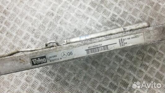 Радиатор кондиционера mercedes benz E-class W211