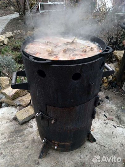 Печь под казан