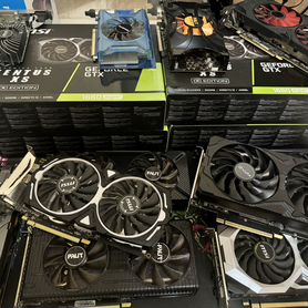 Видеокарты RTX, GTX, RX