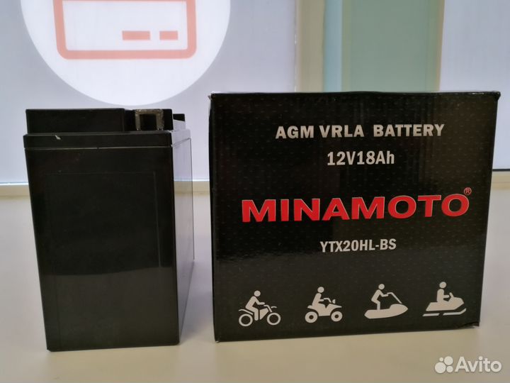 Аккумулятор Minamoto AGM (12V 18Ah)