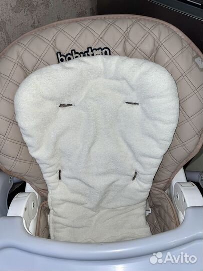 Стульчик для кормления babyton кофейный