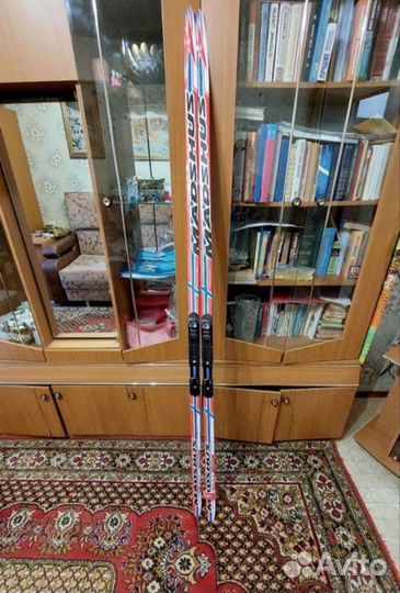 Лыжи беговые коньковые madshus с палками