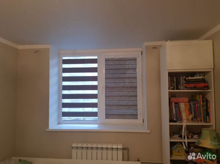 Рулонные шторы день ночь зебра M4905-E1479