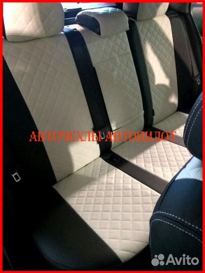 Чехлы Автопилот Chevrolet Cruze из экокожи Ромб