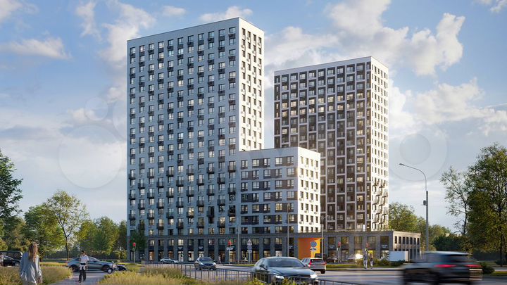 1-к. квартира, 39,1 м², 13/21 эт.