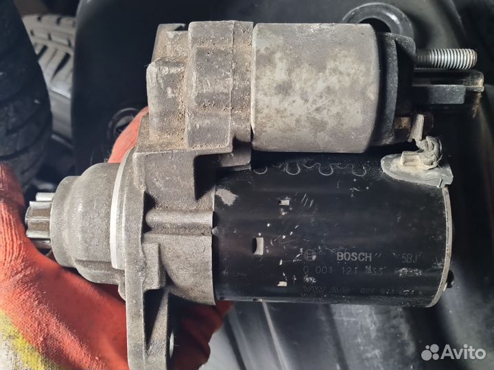 Стартер на поло седан