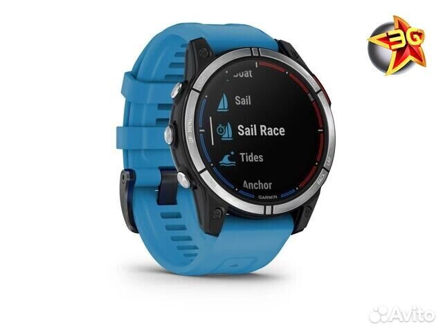 Часы Garmin Quatix 7 Black Blue 010-02540-61