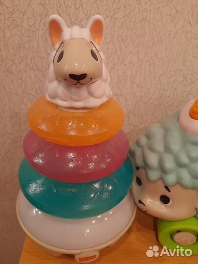 Развивающие,музыкальные игрушки fisher price