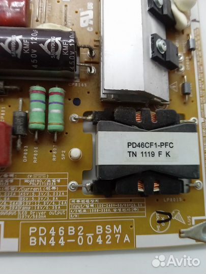 Блок питания BN44-00427A (PD46B2) тv Samsung
