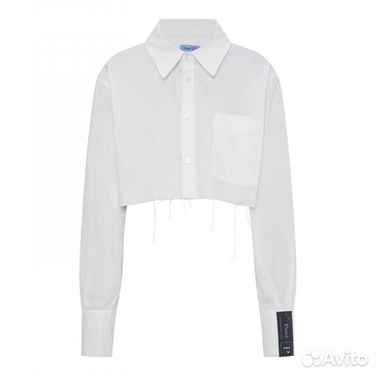 Укороченная рубашка белая Passy