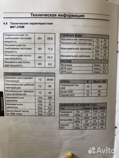 Газовый котел бу, цена указана за 1 шт