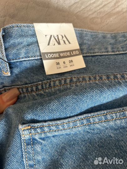 Джинсы zara в наличии 38