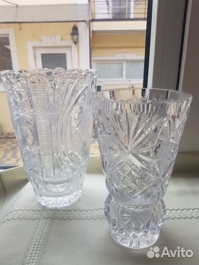 Ваза хрустальная СССР