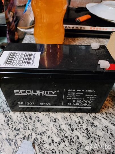 Аккумулятор 12v 7ah