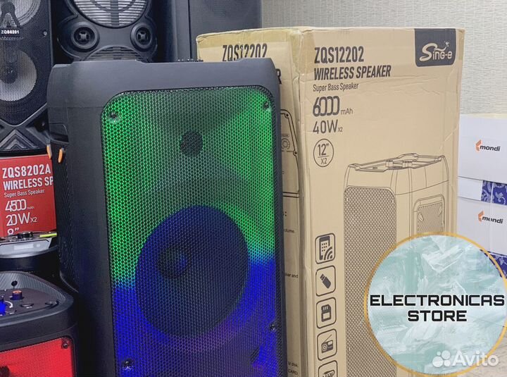 Bluetooth Колонка BT Speaker зикьюс 12202