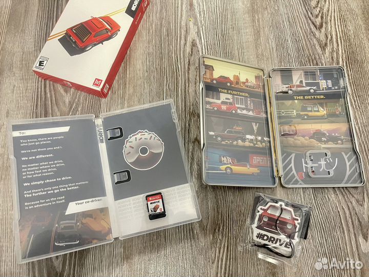 Игра на Nintendo Switch Drive от Limited Run