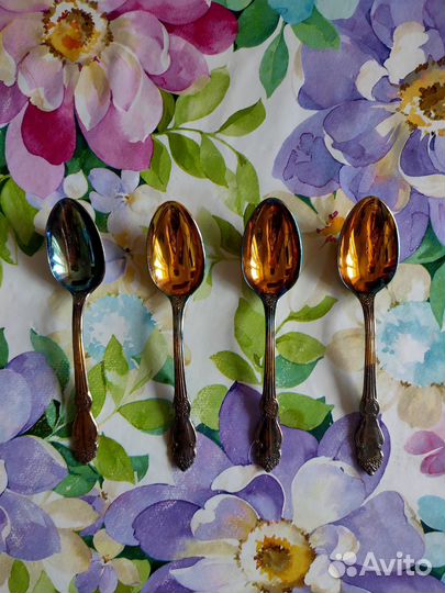 Чайные ложки мельхиор