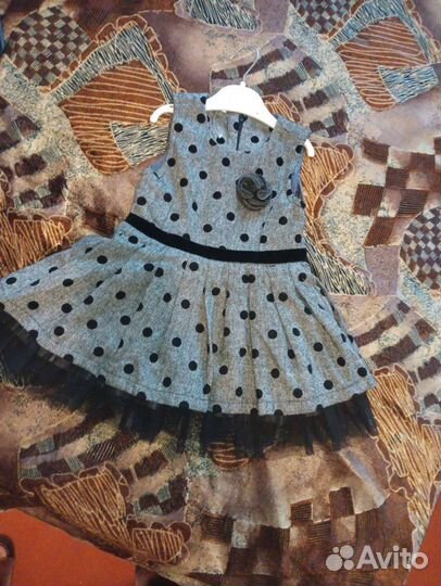 Платье для девочки 92 98 новое