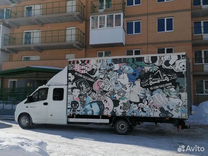 Грузоперевозки, переезды, грузчики, газель 5, 6м