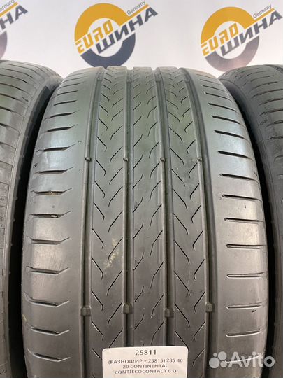 Continental ContiEcoContact 6 255/45 R20 и 285/40 R20 97Y