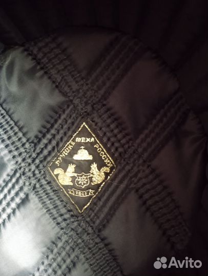 Норковая шапка мужская новая