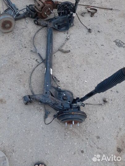 Балка задняя Hyundai Solaris 2