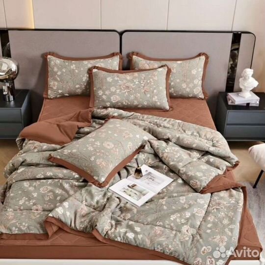 Белье постельное с готовым одеялом